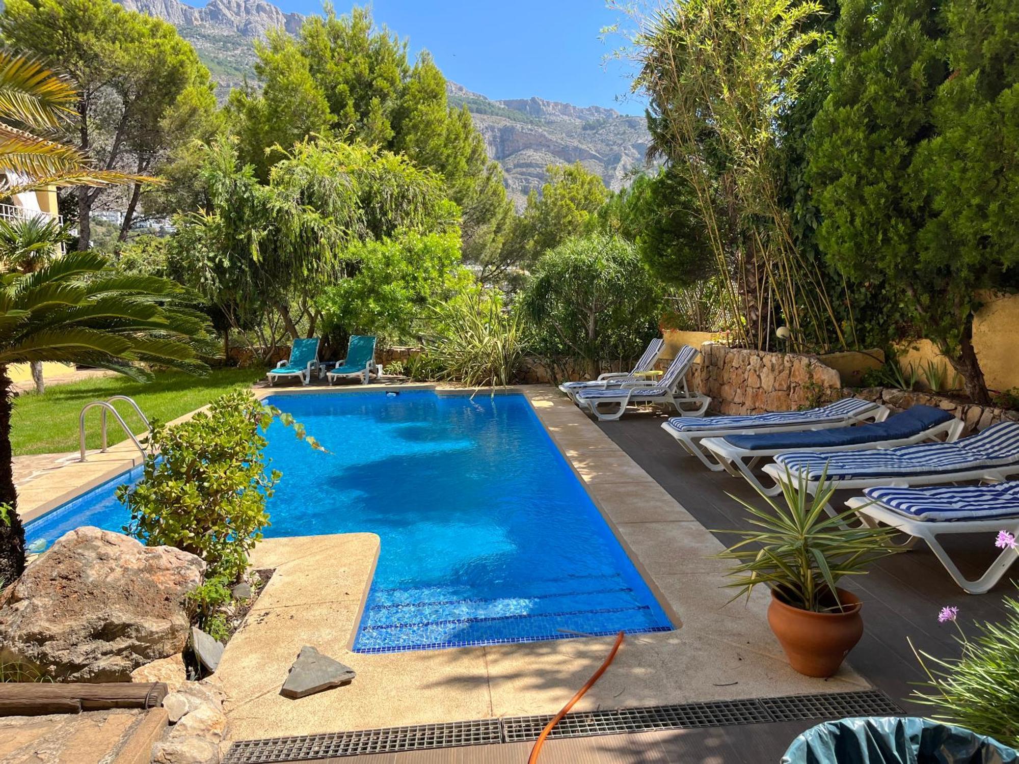 Groundfloor Of Villa,Altea La Vella, Private Pool,Quiet & Residential Zewnętrze zdjęcie