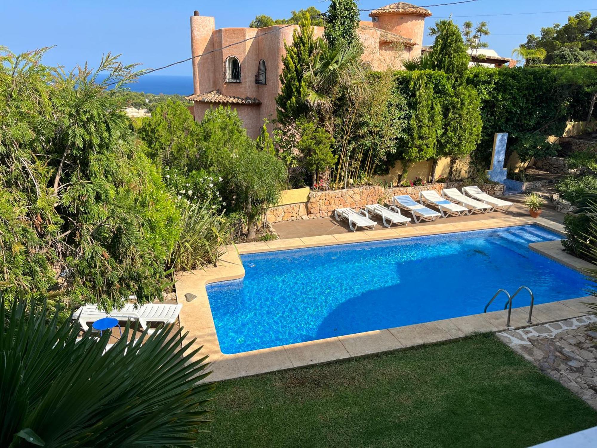 Groundfloor Of Villa,Altea La Vella, Private Pool,Quiet & Residential Zewnętrze zdjęcie